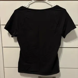Everlane The Form Sqaure Neck Top Black thumbnail 4