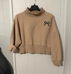 Wild Fable mock neck bow sweat shirt Sz L thumbnail 1