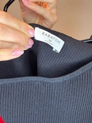 Babaton Aritzia One-Shoulder Sculpt Knit thumbnail 4