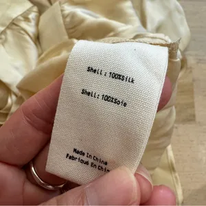 L'AGENCE 100% silk charmeuse blouse NEW thumbnail 11