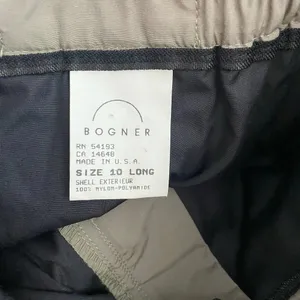 Bogner Ski Snow Pants Grey Taupe Puffer‎ Nylon thumbnail 10