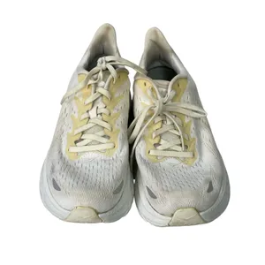 Hoke One One Clifton 8 Women's White Lace Up Athletic Running Shoes Size 8.5B thumbnail 2