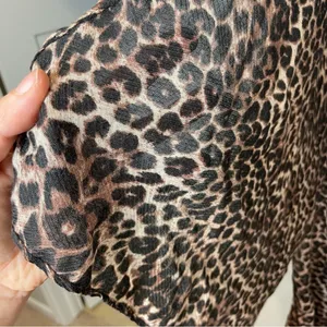 MIA JOY JOYFOLIE Leopard Print Kimono One Size thumbnail 6