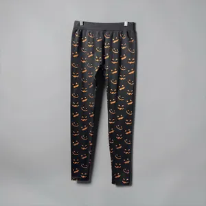 Women's Halloween Pumpkin Print Leggings Size S/M thumbnail 3