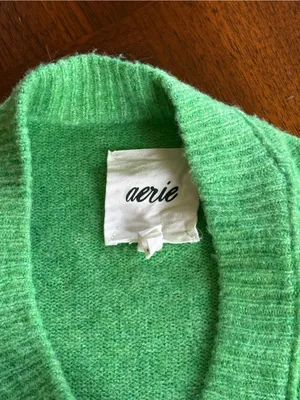 Aerie  oversized crewneck Sweater green alpine M thumbnail 5