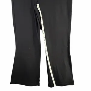 Reserved‎ Flared Sweatpants Size M Black Cotton Jersey Lounge Comfort Athleisure thumbnail 8