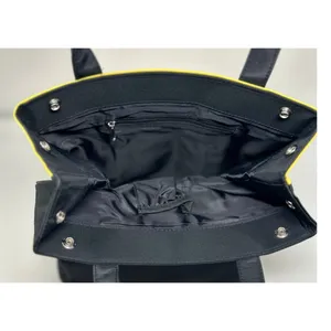 Disney Walt Disney Mickey Mouse Vinyl‎ Yellow Shopper Bag thumbnail 8