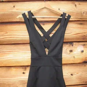 NBD X Revolve Late Night Black Mini Dress thumbnail 5
