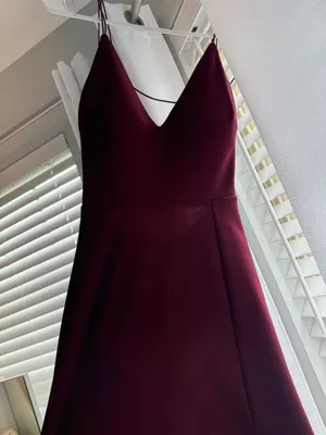 Windsor Maroon Long Dress thumbnail 1
