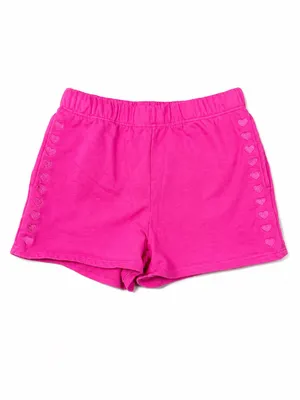 Dandy Worldwide Lover Sweat Shorts Pink Hearts Size L thumbnail 4