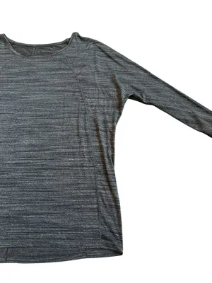 Lululemon Set To Sweat Long Sleeve Top Lightweight Activewear Yoga Athleisure thumbnail 3