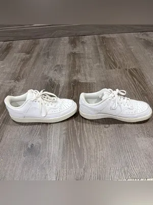 Nike White Court Vision Low Next Nature Sneaker thumbnail 3