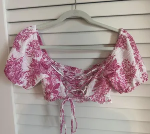 ASOS Milkmaid Pink Floral Set thumbnail 6