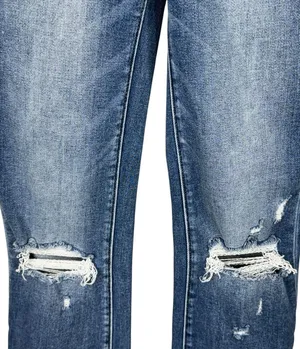 BKE SZ 25x29 1/2 Billie Jeans Tailored Bootcut Slim Fit Hi-Rise Distressed Blue thumbnail 3