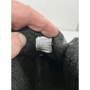 Mens Bruno Marc Slip On Comfort Booties 8.5 Black Faux Fur Cuff thumbnail 6
