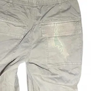 Garage Cargo Jogger Pant Size XS Taupe Khaki Utility Performance Bleach Stained thumbnail 5