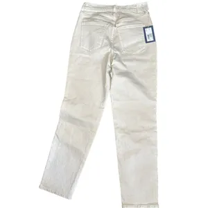 Women's High-Rise‎ 90's Vintage Straight Jeans - Universal Thread Beige SZ 4R thumbnail 7