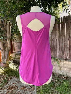 Lululemon Sculpt Tank Ultra violet yoga Pilates gym activewear training running thumbnail 7