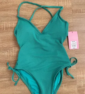 Stoney Clover Lane Teal One Piece Swimsuit thumbnail 1