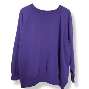 Vintage Sweatshirt Abstract Applique Pattern Small FLAWS Women Plus‎ Size XXXL thumbnail 2