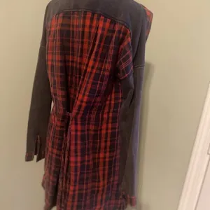 Nwt Paper‎ Crane Flannel Shirt Dress thumbnail 4