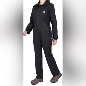 Carhartt W's Relaxed Fit Canvas Coverall Black XL NEW BLACK thumbnail 3