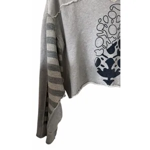 Free People Movement Nights Like This Hoodie Gray‎ Women's Size Medium thumbnail 8