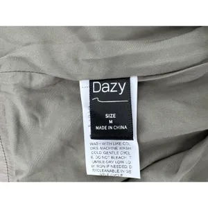 SheIn Dazy Skirt Sz M High Waist Midi Modest Satin Minimalist Capsule Wardrobe thumbnail 11