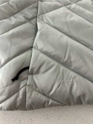 The North Face Aconcagua Vest Down 550 Fill Lunar Ice Grey Womens Medium NWT thumbnail 3