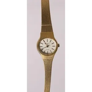 Bulova Ladies Gold‎ Tone Quartz Watch Elegant Dress Style 1981 thumbnail 2