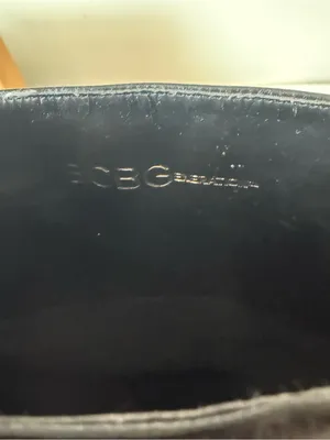 BCBGeneration BG-DISHY" Knee-high Black Leather Stiletto Boots Size 6M thumbnail 6