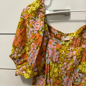 Billabong Beach Daze Floral Top NWOT thumbnail 5