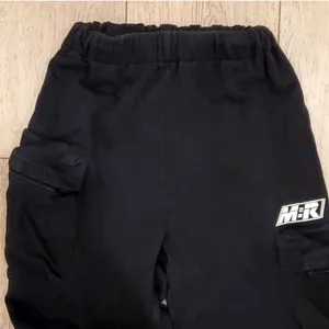 Y2K Baggy Joggers Black thumbnail 2