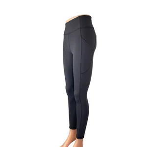 Lululemon Womens Gray High Rise Skinny Yoga Athletic Activewear Leggings Pants 4 thumbnail 3