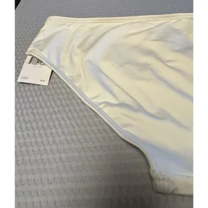 Kate Spade New York Women's Bikini Bottom Classic Hipster Cut Cream SZ Large NWT thumbnail 10