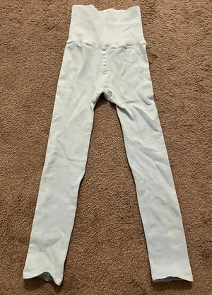 Free People Movement Blue Leggings thumbnail 1