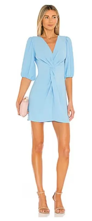 Amanda Uprichard New York Sky Blue Cocktail Dress Size XS thumbnail 1