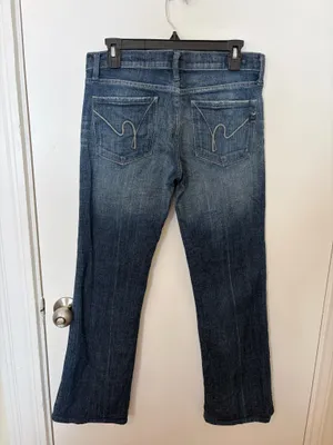 Vintage Citizens of Humanity Jeans Low Rise Bootcut made in USA size 28 thumbnail 2