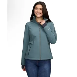 Free Country Women's Softshell Green Jacket Sz M NWT thumbnail 6