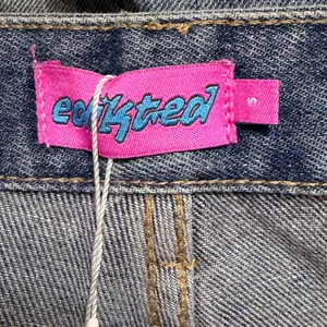 Edikted‎ Women Blue Wide Leg Jeans High Rise Baggy Denim Size S Medium Wash thumbnail 5