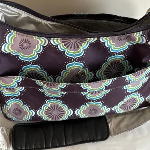 Ju-Ju-Be HoboBe diaper bag purse Blooming Romance hobo shoulder baby bag thumbnail 6