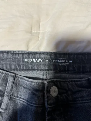 Old navy high rise vintage slim jeans thumbnail 3
