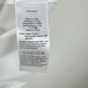 Madewell Cotton Perfect Crewneck Tee Eyelet White Basics Womens Small NWT thumbnail 10