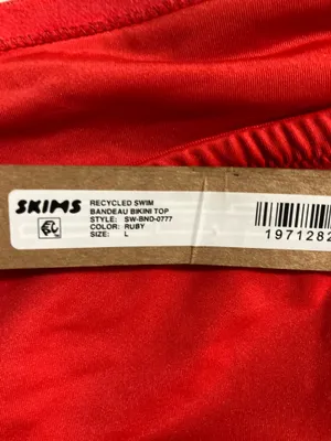 SKIMS Ruby Bandeau Top L thumbnail 6