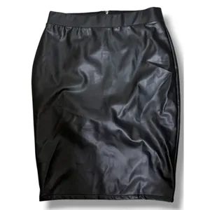 Torrid M-L Size 10 Black Faux Leather High Waist Pencil Skirt NWT 00 NEW thumbnail 7