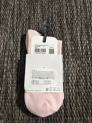 Lululemon Daily Essential Socks Blissful Pink Size XL thumbnail 2