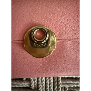 Gucci Vintage Pink Long Snap Wallet with Gold Hardware thumbnail 3