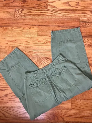 Universal Threads Olive Green Utility Cargo Pants thumbnail 9