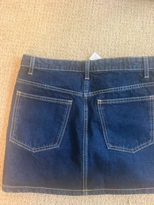 ZARA Denim Skirt Mini thumbnail 5