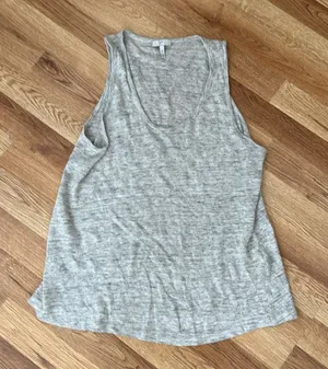 Joie medium grey knit tank thumbnail 1